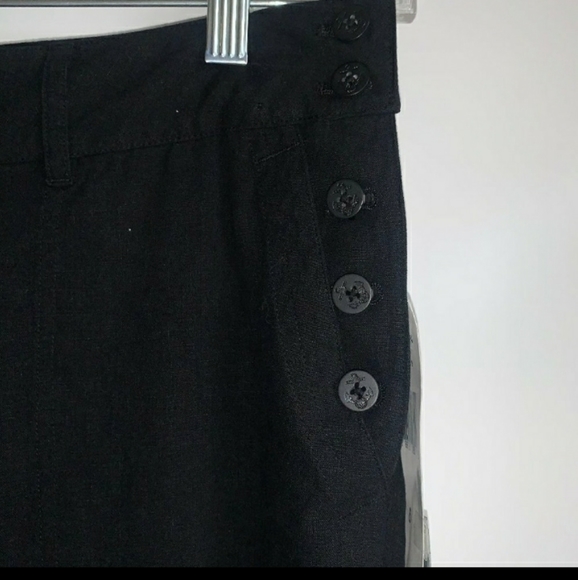 NWT LRL high waisted linen pants - Picture 3 of 4